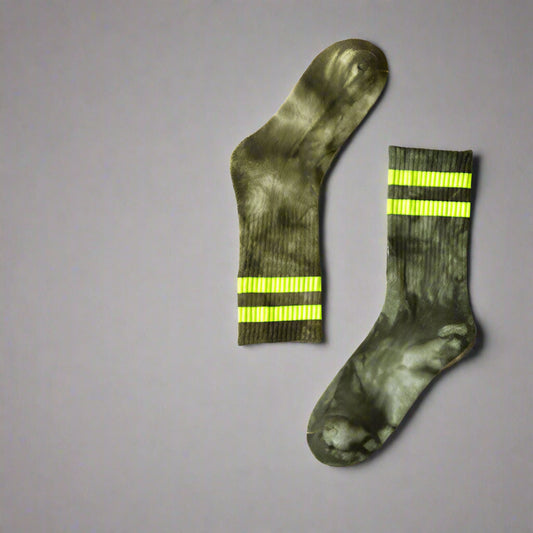 Viasox Stripes & Dye Collection Green
