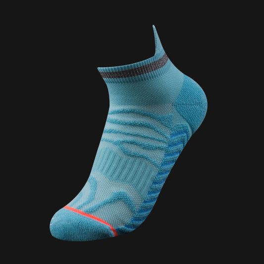 Blue Ankle Compression Socks