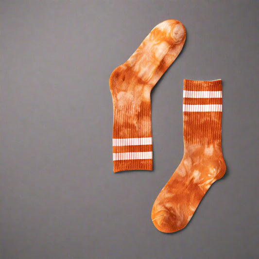 Viasox Stripes & Dye Collection Orange